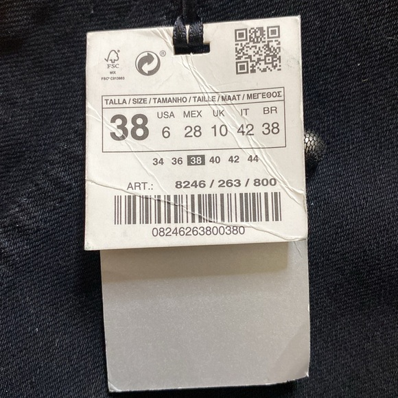 Zara woman premium denim collection the vintage high-rise - Picture 5 of 6